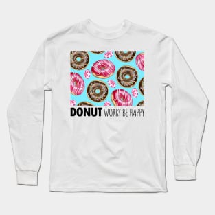 Donut lovers print Long Sleeve T-Shirt